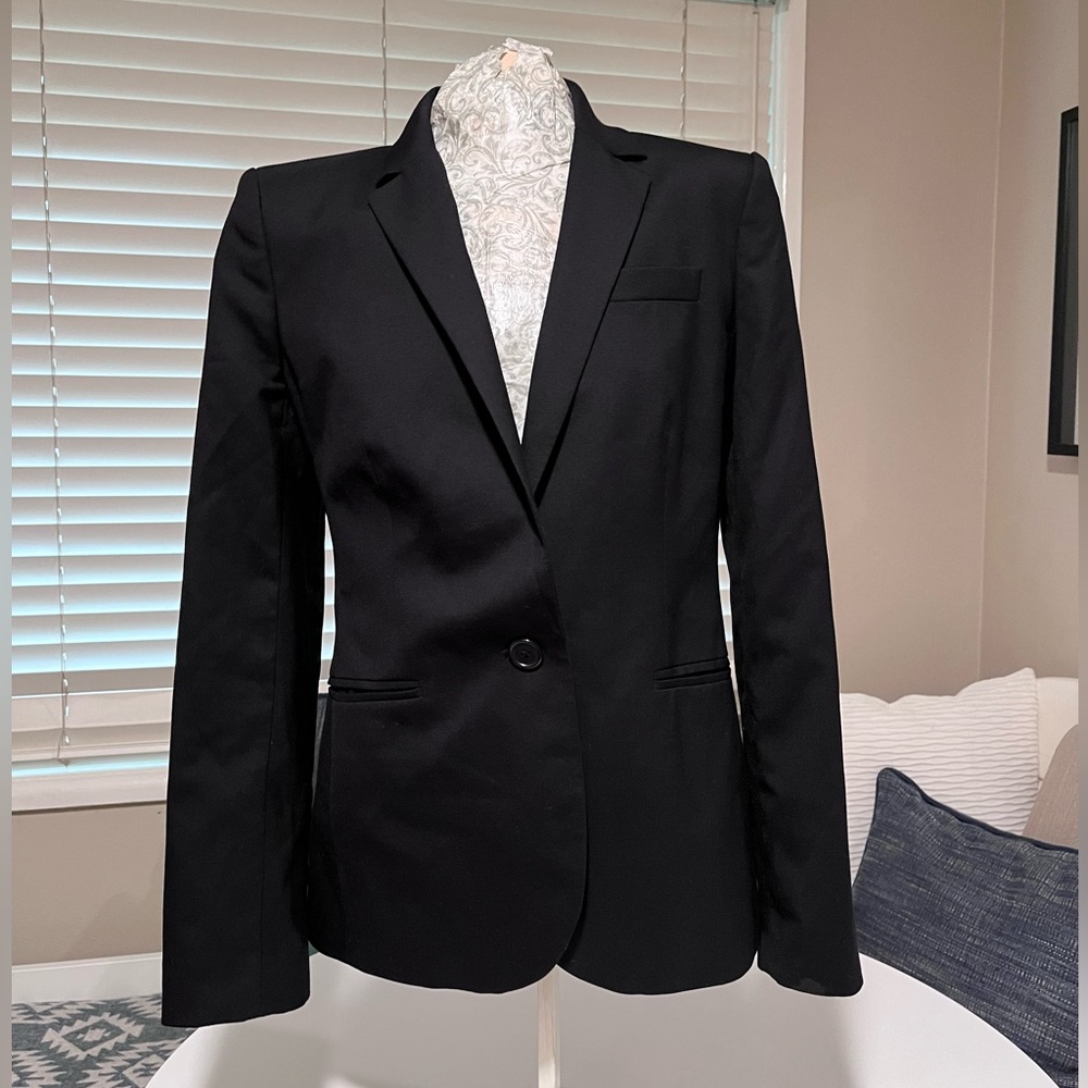 J. Crew black blazer, size 4